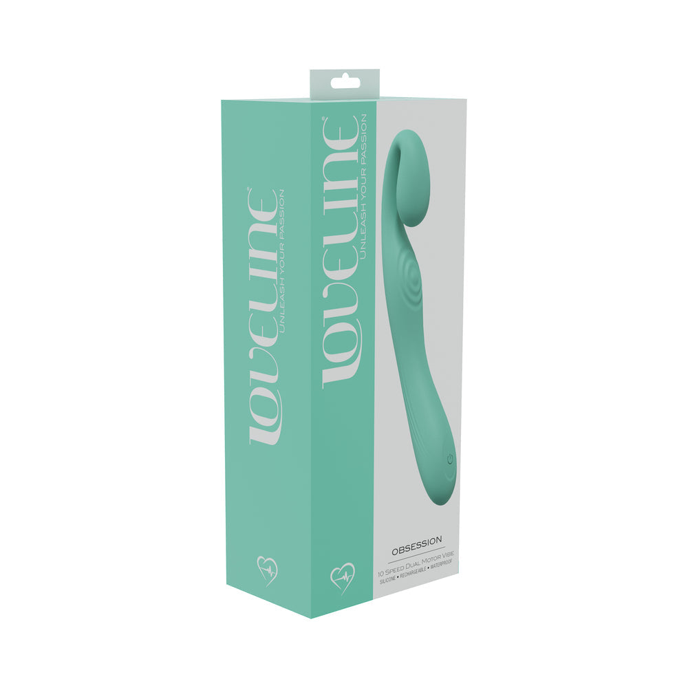 LoveLine Obsession Dual Motor Vibe Green